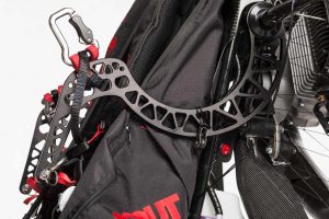 scout-paramotor-studio-detail-goosneck-bar-harness-side-view-angled-view-high-key-closeup-660
